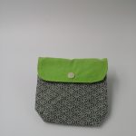Pochette mixte Saki gris