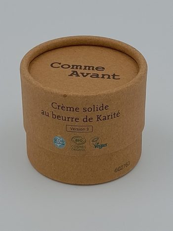 Crème solide au beurre de karité Comme Avant